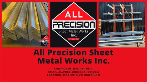 all precision sheet metal works inc|all precision sheet metal works.